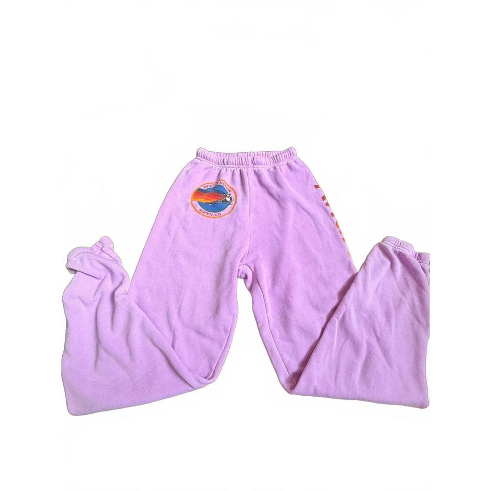 Aviator Nation Aspen Sweatpants - Neon Purple - Picture 4 of 8